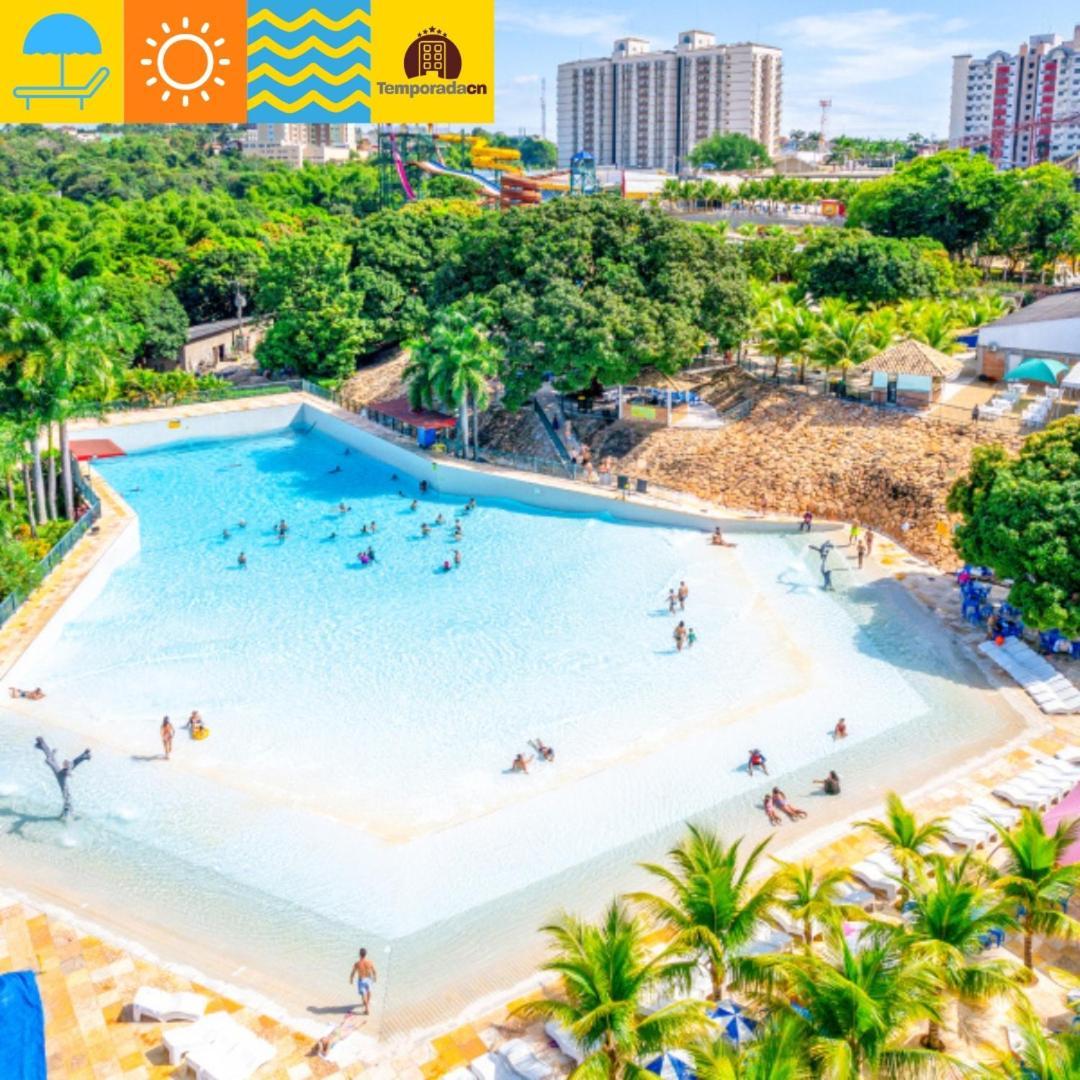 Aparthotel Piazza Com Acesso Ao Acqua Park Caldas Novas Exteriér fotografie
